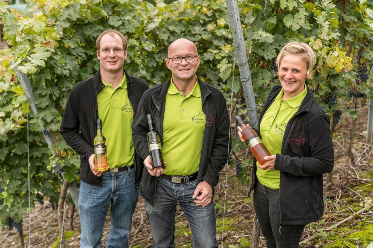 라우펜 암 네카 Weingut Schaaf 아파트 외부 사진